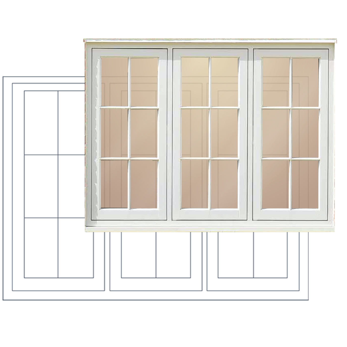 Flush Casement Window